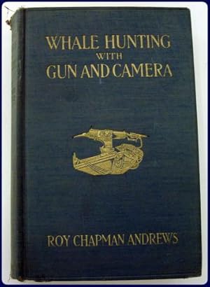WHALE HUNTING WITH GUN AND CAMERA. A Naturalist's Account of the Modern Shore, Whaling Industry, ...