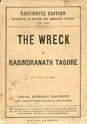 Seller image for THE WRECK (COLLECTION OF BRITISH AND AMERICAN AUTHORS, VOL. 4563) for sale by Le-Livre