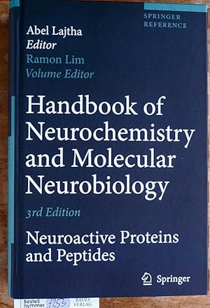 Handbook of Neurochemistry and Molecular Neurobiology Neuroactive Proteins and Peptides. Springer...