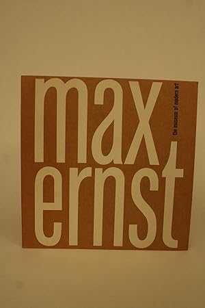 Imagen del vendedor de Max Ernst. a la venta por ATGBooks