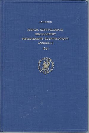 Seller image for Annual Egyptological Bibliography/Bibliographie Egytologique Annuelle 1961 for sale by Turn-The-Page Books