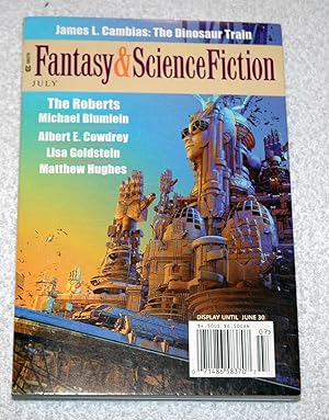 Image du vendeur pour The Magazine of Fantasy & Science Fiction, July 2008 mis en vente par Preferred Books