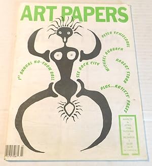 Seller image for ART PAPERS. ARTISTS' PAGES ISSUE: BLACK AND WHITE. March & April 1994. Volume 18 Number 2. for sale by Blue Mountain Books & Manuscripts, Ltd.