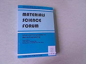 Seller image for Advanced Composites for Marine Engineering: Selected, Peer Reviewed Papers from the 1st International Conference on Advanced Composites for Marine . 10-12, 2013. Materials Science Forum, Volume 813. for sale by Antiquariat Bookfarm