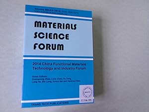 Immagine del venditore per 2014 China Functional Materials Technology and Industry Forum: Selected, Peer Reviewed Papers from the 2014 China Functional Material Technology and . 2014, Xi'an, China. Materials Science Forum, Volume 809-810. venduto da Antiquariat Bookfarm