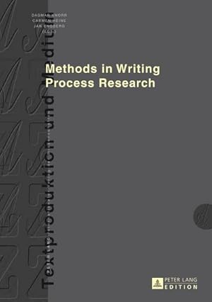 Bild des Verkufers fr Methods in Writing Process Research zum Verkauf von AHA-BUCH GmbH