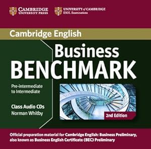 Bild des Verkufers fr Business Benchmark, 2nd ed. Business Benchmark B1 Pre-intermediate/Intermediate, 2nd edition, Audio-CD : Class Audio-CDs BEC zum Verkauf von AHA-BUCH GmbH