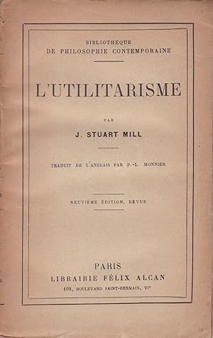 Seller image for L'utilitarisme for sale by Pare Yannick