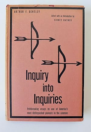 Bild des Verkufers fr Inquiry Into Inquiries: Essays in Social Theory zum Verkauf von My Father's Books