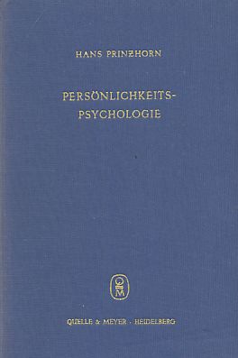 Imagen del vendedor de Persnlichkeitspsychologie. Entwurf einer biozentrischen Wirklichkeitslehre vom Menschen. 2.Aufl. a la venta por Fundus-Online GbR Borkert Schwarz Zerfa