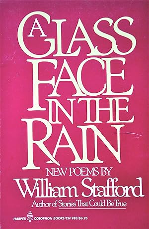 Imagen del vendedor de A Glass Face in the Rain a la venta por Casa Camino Real