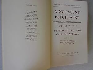 Bild des Verkufers fr Adolescent psychiatry, Volume I developmental and clinical studies. Annals of the American Society. zum Verkauf von Antiquariat Bookfarm