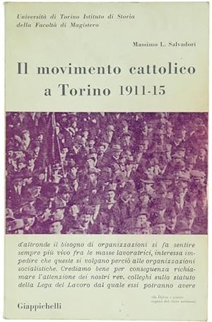 IL MOVIMENTO CATTOLICO A TORINO 1911-15.: