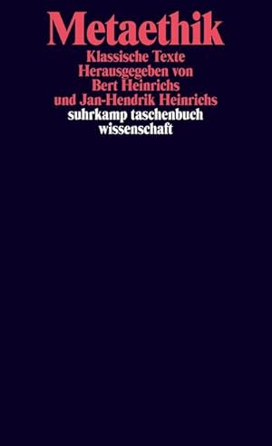 Bild des Verkufers fr Metaethik : Klassische Texte zum Verkauf von AHA-BUCH GmbH