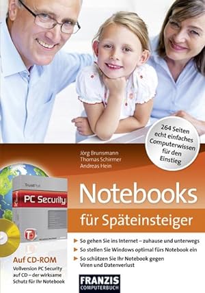 Bild des Verkufers fr Notebooks fr Spteinsteiger : Auf CD: Vollversion PC Security zum Verkauf von AHA-BUCH