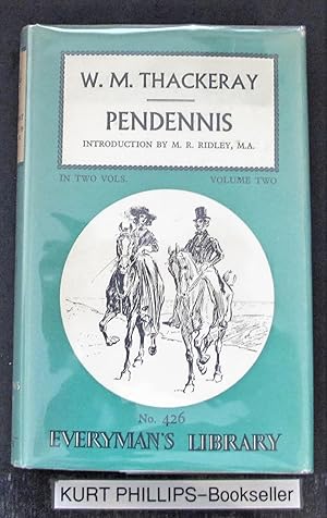 Imagen del vendedor de Pendennis Volume Two No. 426 a la venta por Kurtis A Phillips Bookseller