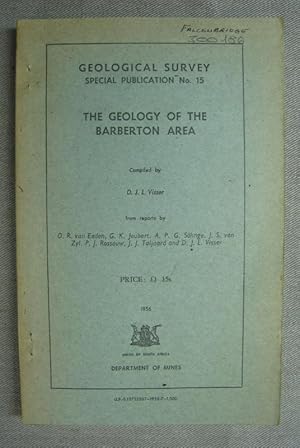 The Geology of the Barberton Area. Geological Survey, special publication no. 15.