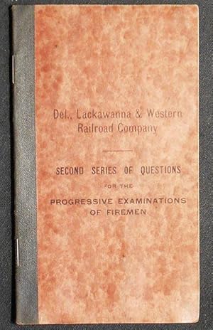 Second Series of Questions for the Progressive Examinations of Firemen