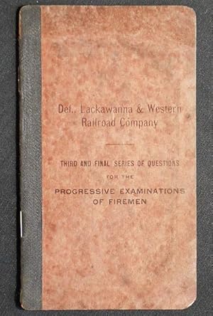 Seller image for Third and Final Series of Questions for the Progressive Examinations of Firemen for sale by Classic Books and Ephemera, IOBA