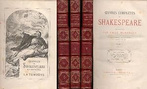 Oeuvres completes de Shakespeare traduites par Emile Montegut et richement illustrée de gravures ...