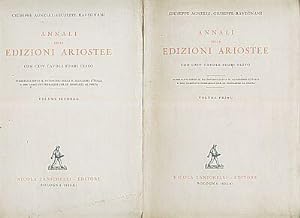 Imagen del vendedor de Annali delle edizioni ariosteee a la venta por Biblioteca de Babel
