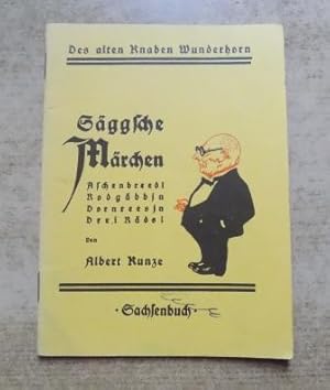 Seller image for Sggsche Mrchen - Aschenbreedl, Rodgbbjn, Dornreesjn, Drei Rdsl. for sale by Antiquariat BcherParadies