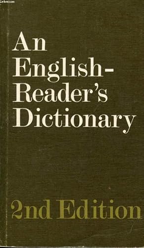 Seller image for AN ENGLISH-READER'S DICTIONARY for sale by Le-Livre