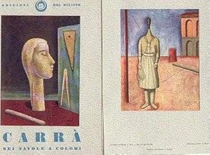 Imagen del vendedor de Carra: Sei Tavole a Colori ( 7 Tipped-in Plates) a la venta por DR Fine Arts