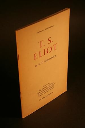 Bild des Verkufers fr T. S. Eliot. zum Verkauf von Steven Wolfe Books