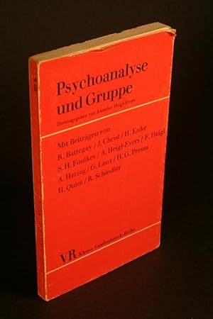 Seller image for Psychoanalyse und Gruppe. for sale by Steven Wolfe Books