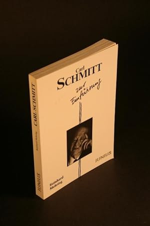 Immagine del venditore per Carl Schmitt zur Einfhrung. venduto da Steven Wolfe Books