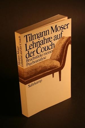 Imagen del vendedor de Lehrjahre auf der Couch. Bruchstcke meiner Psychoanalyse. a la venta por Steven Wolfe Books