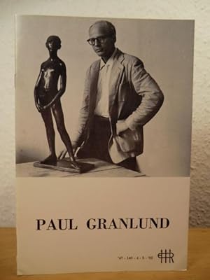 Seller image for Paul Granlund - Sculpture. Exhibitions Los Angeles and San Francisco 1962 for sale by Antiquariat Weber