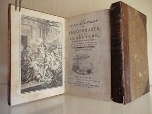 Les Caracteres de Theophraste, et de la Bruyere. Nouvelle Edition (zwei Bände - französischsprachig)