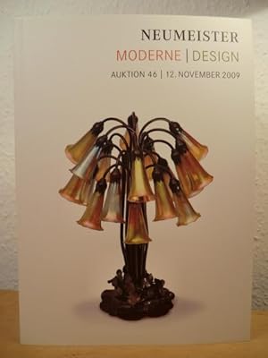 Seller image for Moderne - Design. Neumeister Auktion 46 am 12. November 2009 for sale by Antiquariat Weber