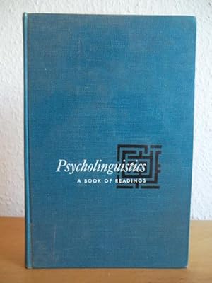 Seller image for Psycholinguistics. A Book of Reading for sale by Antiquariat Weber