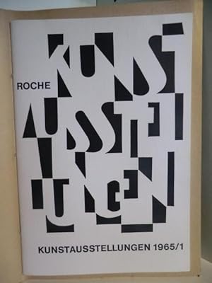 Bild des Verkufers fr Roche. Kunstausstellung 1965/1 zum Verkauf von Antiquariat Weber