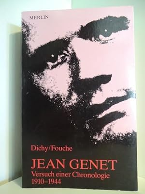 Bild des Verkufers fr Jean Genet. Versuch einer Chronologie 1910 - 1944 zum Verkauf von Antiquariat Weber