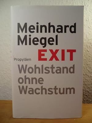 Seller image for Exit. Wohlstand ohne Wachstum for sale by Antiquariat Weber