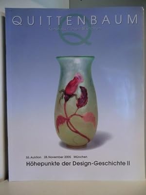 Quittenbaum Kunstauktion München. Höhepunkte der Design - Geschichte II. 55. Auktion. 28. Novembe...