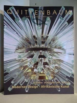 Quittenbaum Kunstauktion München. Modernes Design - Afrikanische Kunst. 56. Auktion. 29. November...