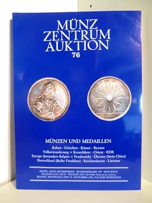 Seller image for Mnz Zentrum Auktion 76 am 10 November 1993 for sale by Antiquariat Weber