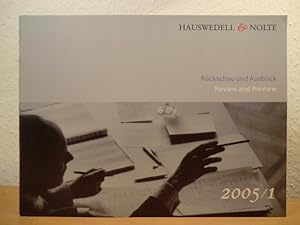 Bild des Verkäufers für Rückschau und Ausblick - Review and Preview 2005 / 1 zum Verkauf von Antiquariat Weber