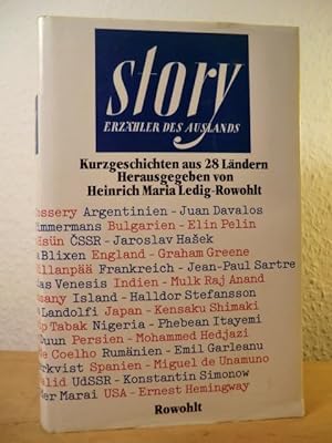 Seller image for Story. Erzhler des Auslands. 28 Stories von 28 Autoren aus 28 Lndern for sale by Antiquariat Weber