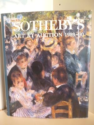 Sothebys Art at Auction 1989-90