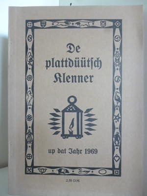 Bild des Verkufers fr De plattdtsch Klenner up dat Jahr 1969 zum Verkauf von Antiquariat Weber