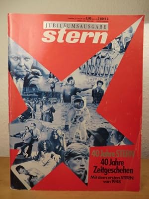 Immagine del venditore per 40 Jahre STERN - 40 Jahre Zeitgeschehen. Jubilumsausgabe, erschienen am 22. August 1988 venduto da Antiquariat Weber