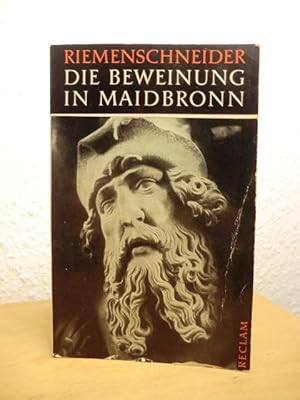 Seller image for Tilman Riemenschneider. Die Beweinung in Maidbronn for sale by Antiquariat Weber