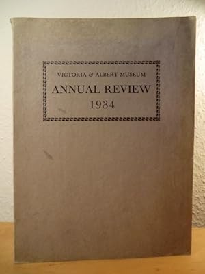 Seller image for Annual Review of the Principal Acquisitions during the Year 1934. Illustrated for sale by Antiquariat Weber