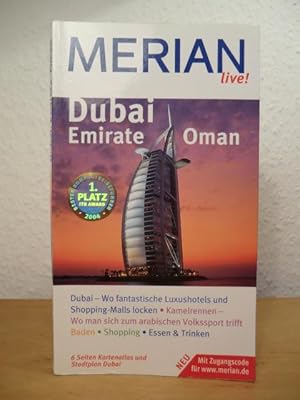 Imagen del vendedor de Merian live! Dubai, Emirate, Oman a la venta por Antiquariat Weber